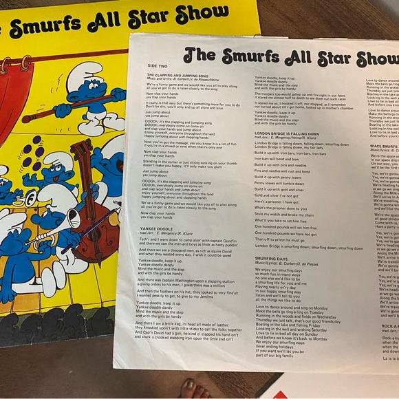 Vintage Smurf records - Picture 10 of 10